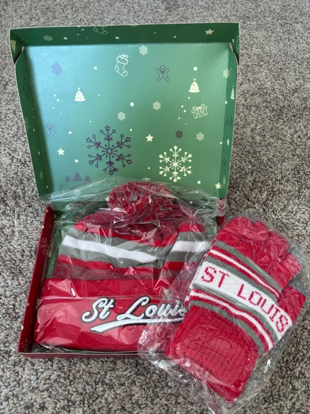 St. Louis Beanie Glove set